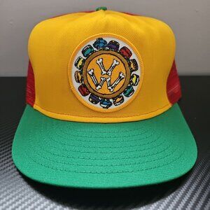 NWOT VW Volkswagen Retro Bus Vintage Multicolor Trucker Style Snapback Hat